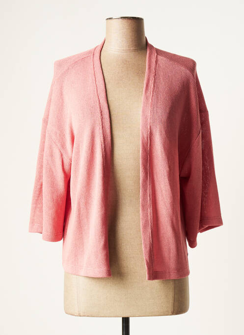 Vestă cu mâneci lungi roz GARCIA femeie