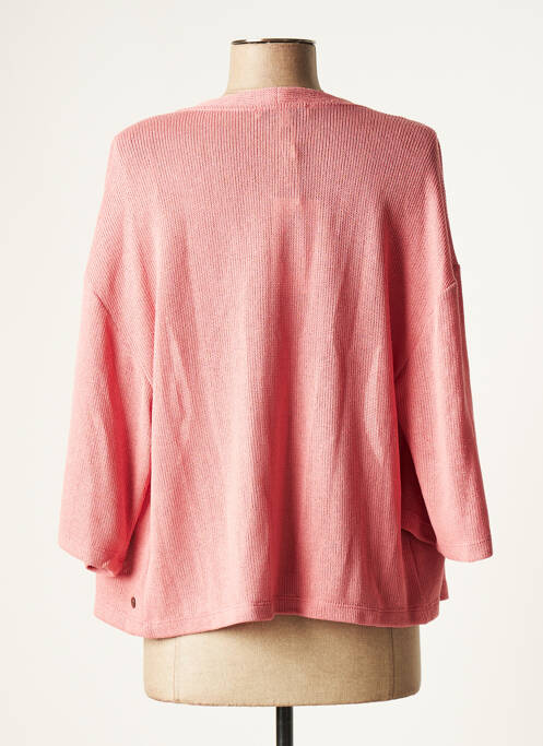 Vestă cu mâneci lungi roz GARCIA femeie