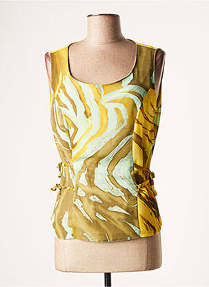 Top galben FRANCOISE femeie