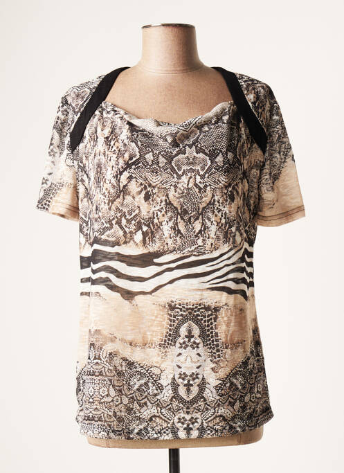 Top bej MY WAY FER femeie