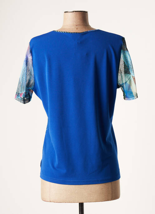 Top albastru FRANCE RIVOIRE femeie