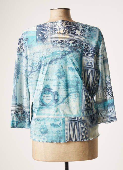 Twin-set albastru FRANCOISE femeie