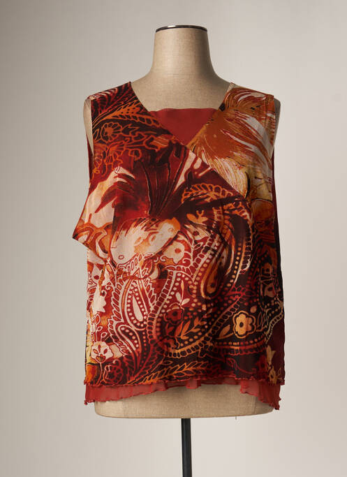 Top portocaliu FRANCOISE F femeie