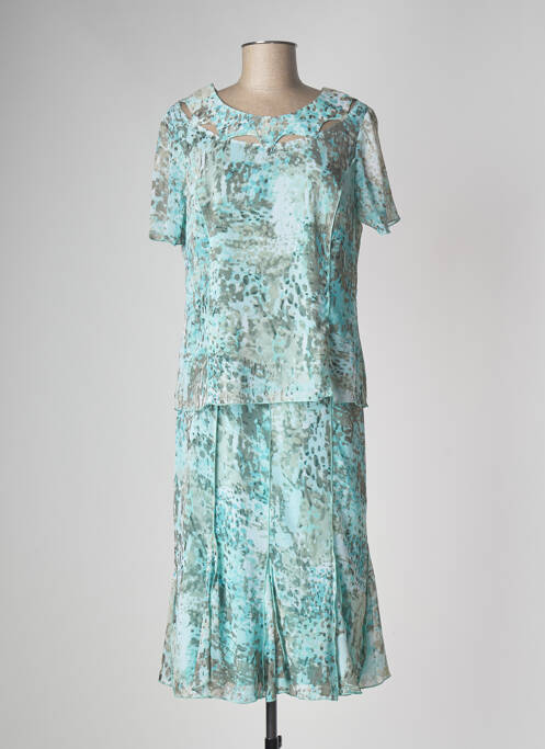 Set fustă albastru FRANCE RIVOIRE femeie