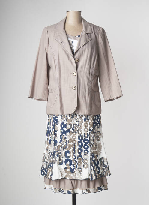 Set fustă bej FRANCE RIVOIRE femeie