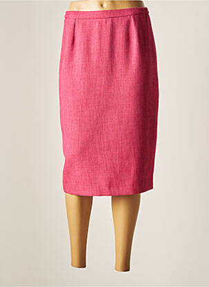 Fustă midi roz VICKIE & MAN femeie