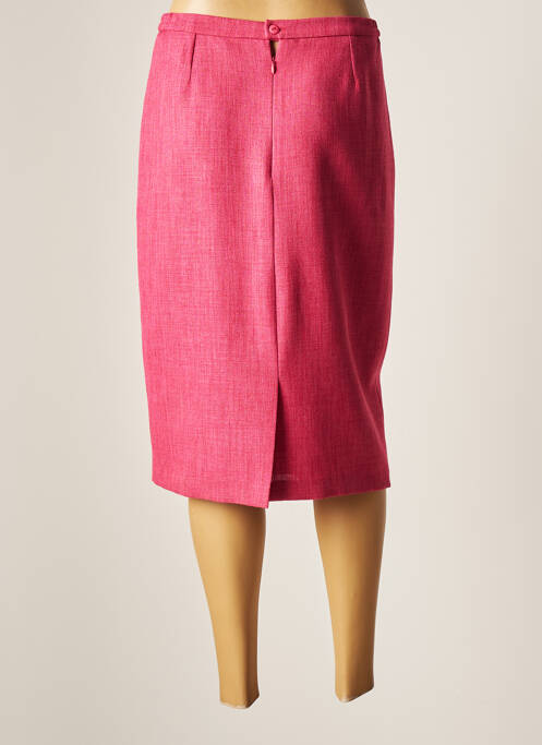 Fustă midi roz VICKIE & MAN femeie