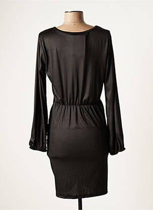 Rochie scurtă mâneci lungi mâneci lungi negru SENES femeie