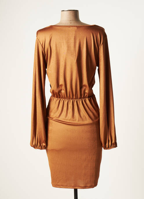 Rochie scurtă maro SENES femeie