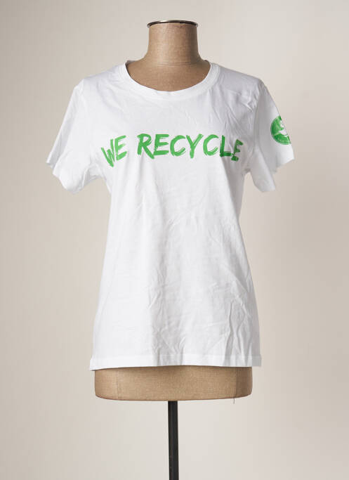 Tricou alb SAVE THE DUCK femeie