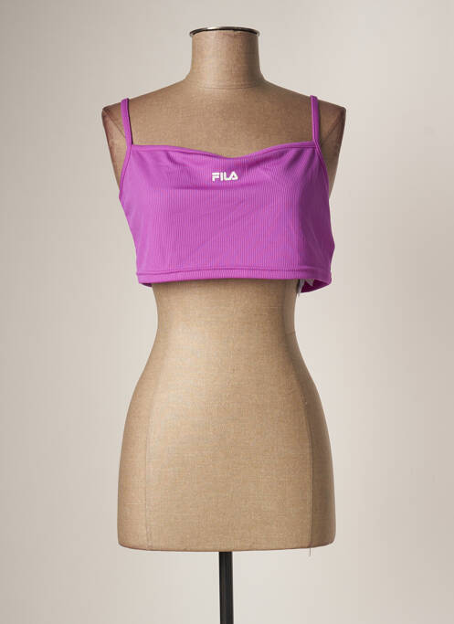 Tricou violet FILA femeie