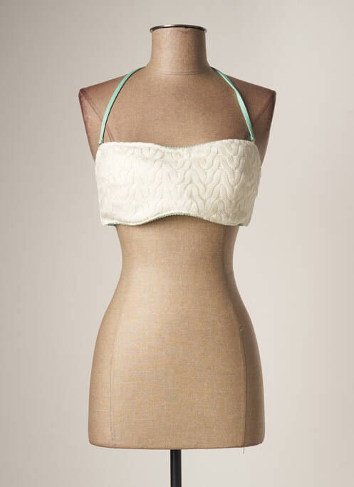 Sutien de costum de baie alb SAPPH femeie