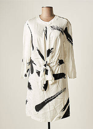 Rochie scurtă alb MANGO femeie