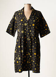 Rochie scurtă mâneci scurte mâneci scurte negru NOISY MAY femeie