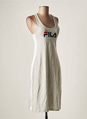 Rochie midi gri FILA femeie