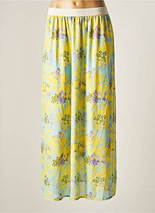 Fustă lungă galben BELLITA femeie