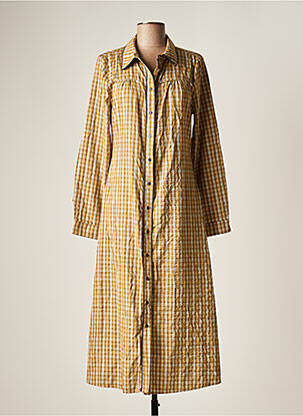 Rochie midi galben LE FABULEUX MARCEL DE BRUXELLES femeie