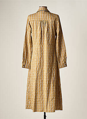 Rochie midi mâneci lungi mâneci lungi galben LE FABULEUX MARCEL DE BRUXELLES femeie