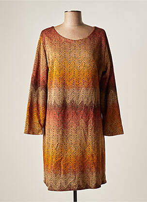 Rochie scurtă maro BELLITA femeie