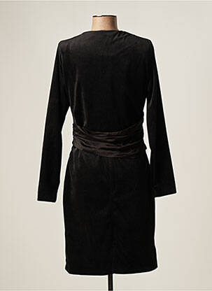 Rochie midi mâneci lungi mâneci lungi negru MORGAN femeie