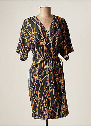 Rochie midi negru ASTRID BLACK LABEL femeie