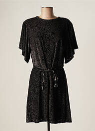 Rochie scurtă mâneci scurte mâneci scurte negru ASTRID BLACK LABEL femeie