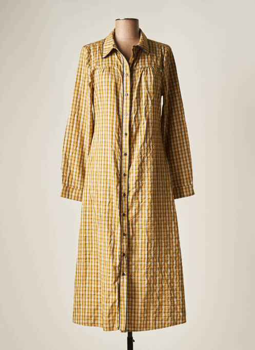 Rochie midi galben LE FABULEUX MARCEL DE BRUXELLES femeie