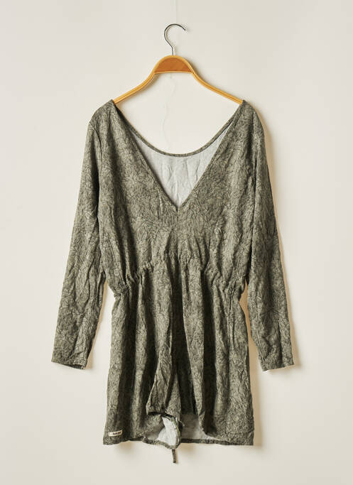 Salopetă scurtă verde DOUBLE AGENT femeie