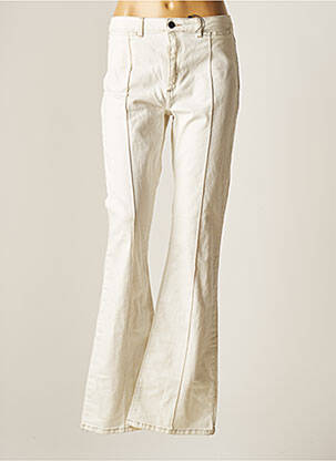 Blugi cu croială evazată alb ASTRID BLACK LABEL femeie