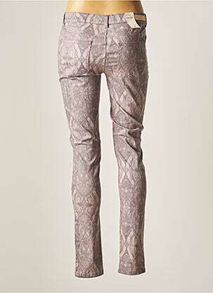 Pantalon slim violet PIECES femeie