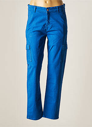 Pantalon cargo albastru STIEN EDLUND femeie