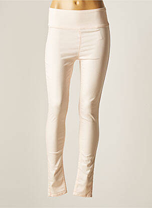 Pantalon slim roz PIECES femeie