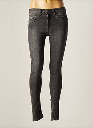 Blugi skinny gri ASTRID BLACK LABEL femeie