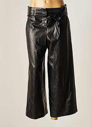 Pantalon larg negru ASTRID BLACK LABEL femeie