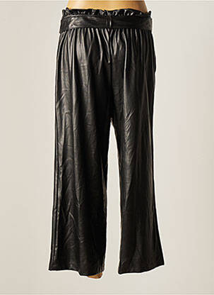 Pantalon larg negru ASTRID BLACK LABEL femeie