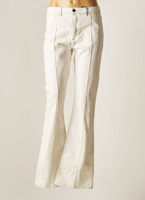 Blugi cu croială evazată alb ASTRID BLACK LABEL femeie