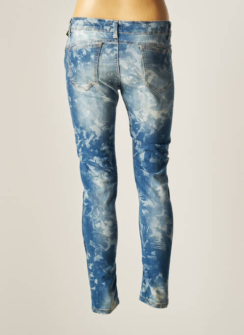 Blugi cu croială slim albastru DE ANGELIS femeie