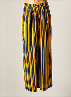Pantalon larg galben LE FABULEUX MARCEL DE BRUXELLES femeie