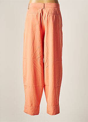 Pantalon larg portocalie DEUX. BY ELINE DE MUNCK femeie