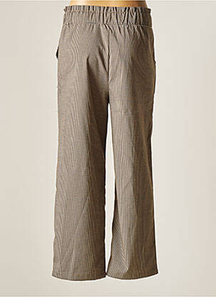 Pantalon larg maro VILA femeie