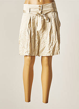 Șort bej ASTRID BLACK LABEL femeie