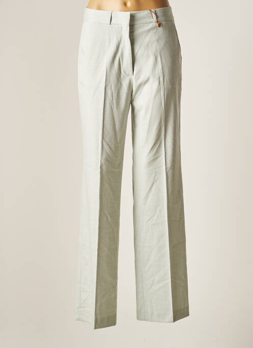 Pantalon larg verde L'IMPECCABLE MARCEL femeie