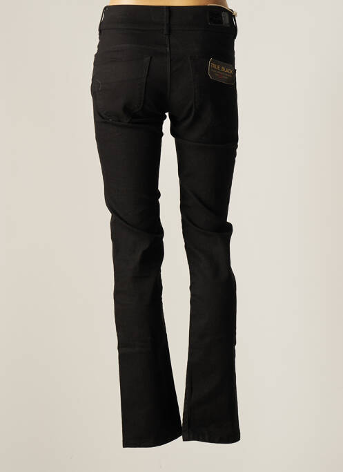 Blugi cu croială dreaptă negru SALSA femeie