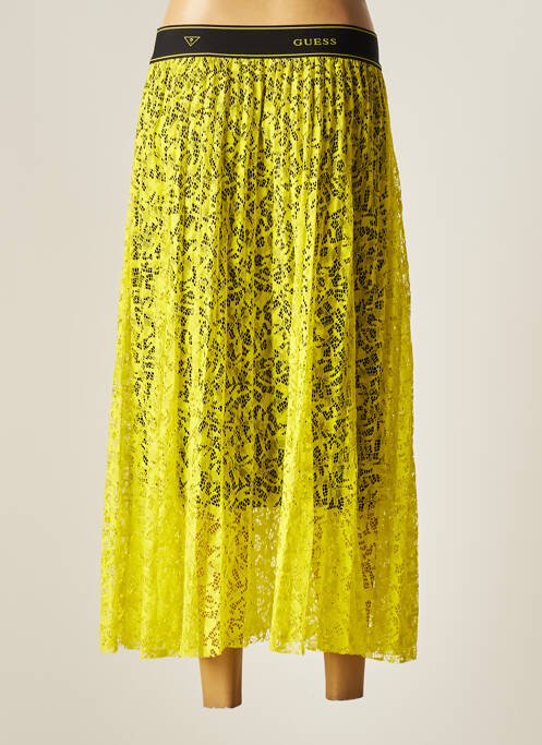 Fustă lungă galben GUESS femeie