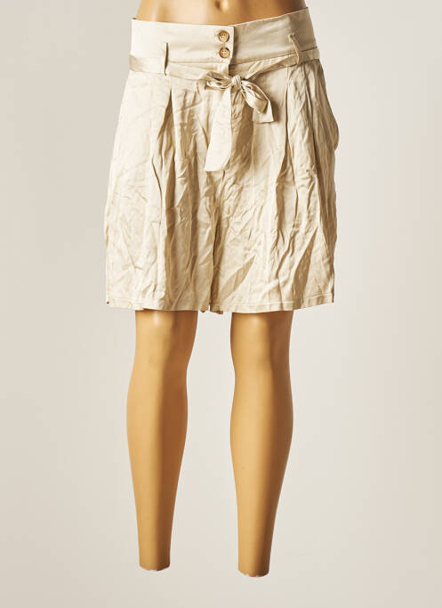 Șort bej ASTRID BLACK LABEL femeie