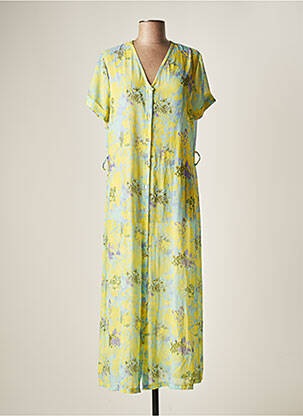 Rochie lungă galben BELLITA femeie