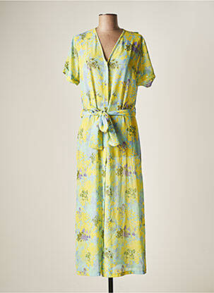 Rochie lungă galben BELLITA femeie