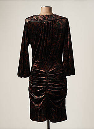 Rochie midi maro DEUX. BY ELINE DE MUNCK femeie