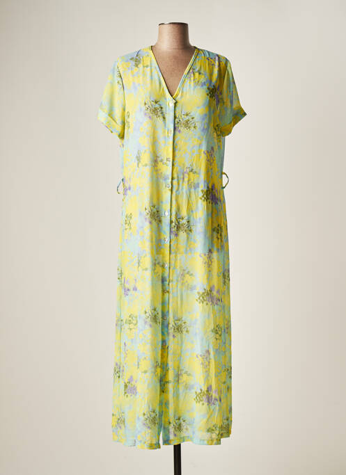 Rochie lungă galben BELLITA femeie