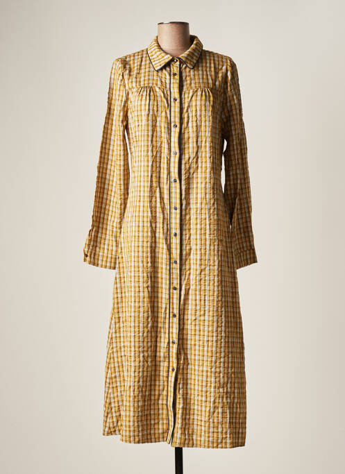 Rochie midi galben LE FABULEUX MARCEL DE BRUXELLES femeie